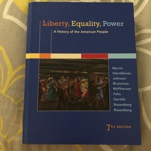 Liberty, Equality, Power history textbook